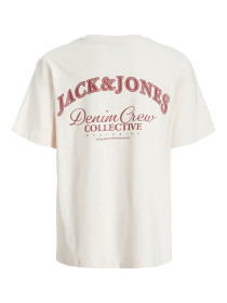 JACK & JONES T-shirt Brandes Antique White