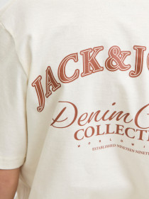 JACK & JONES T-shirt Brandes Antique White