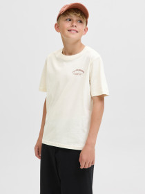 JACK & JONES T-shirt Brandes Antique White