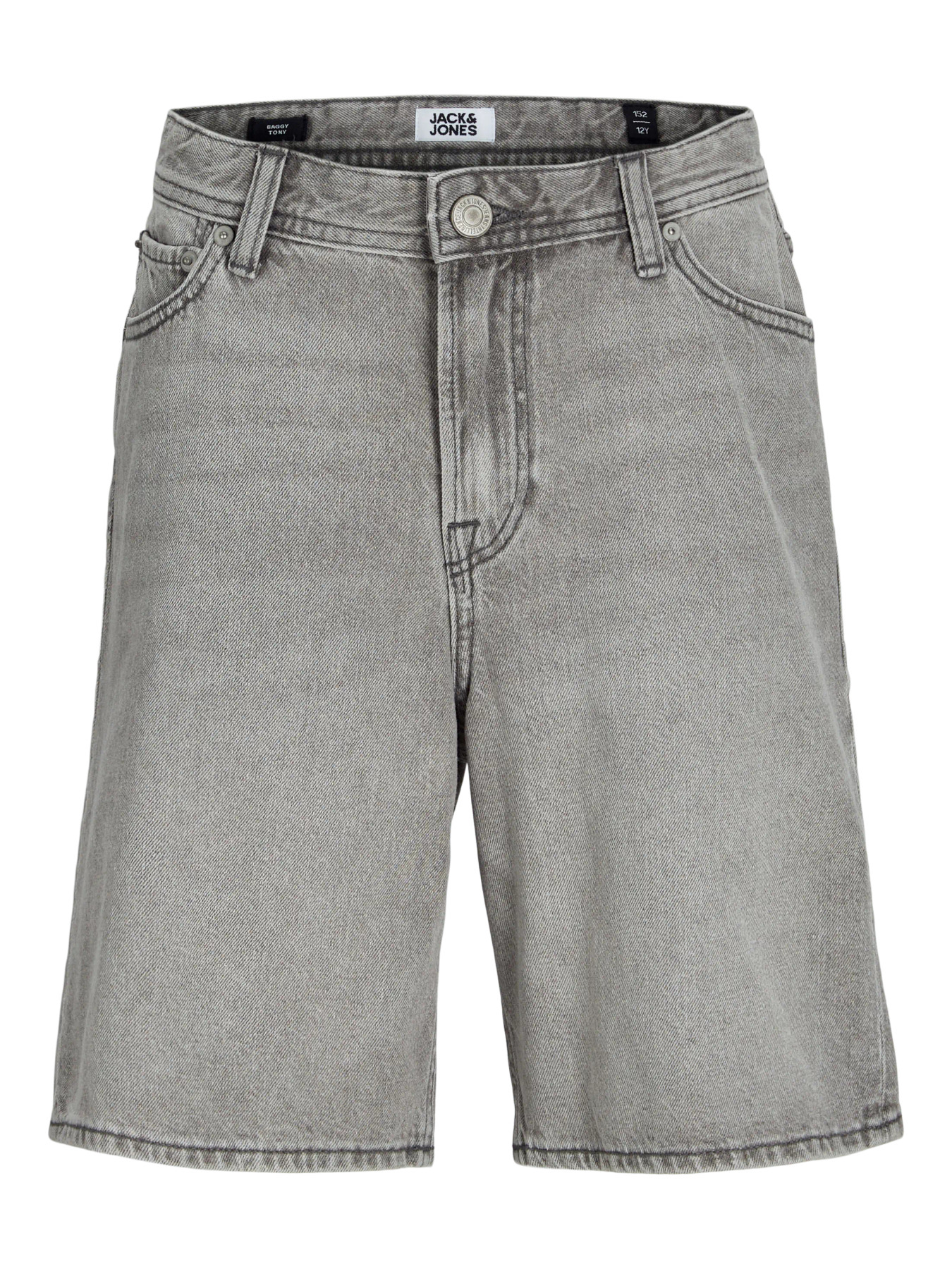 JACK & JONES Denim Shorts Tony Grey Denim