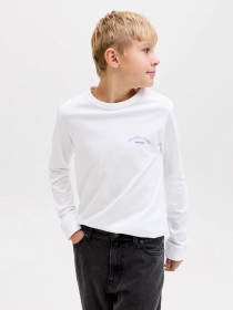 JACK & JONES Bluse Oollege Bright White