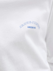 JACK & JONES Bluse Oollege Bright White