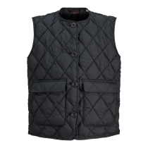 JJXX Quilted Vest Jope Black Diamond