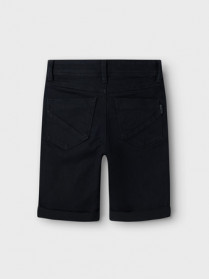 NAME IT Slim Denim Shorts Silas Black Denim