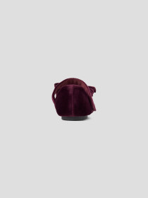 NAME IT Ballerina Sko Riva Burgundy