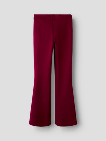 NAME IT Basis Bootcut Pants Frikkali Burgundy