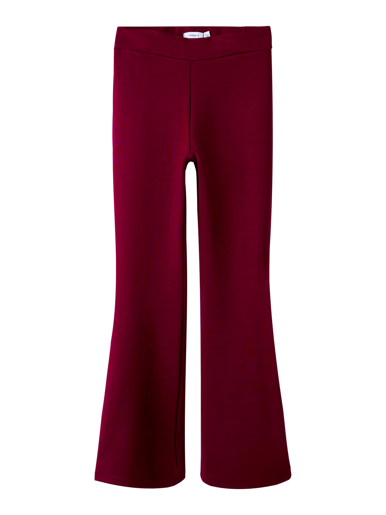 NAME IT Basis Bootcut Pants Frikkali Burgundy
