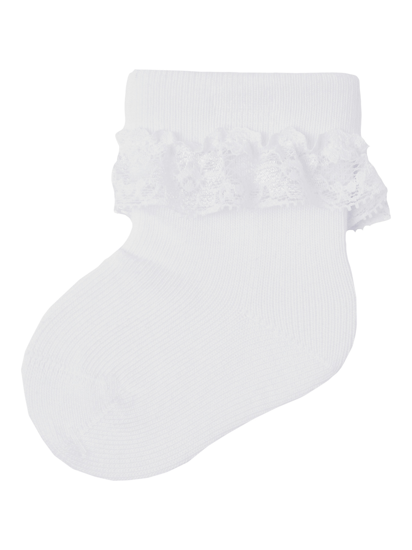 Name It Strømper - NbfOpagna - Bright White m. Blonde