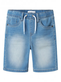 NAME IT Denim Jogger Shorts Ryan Light Blue