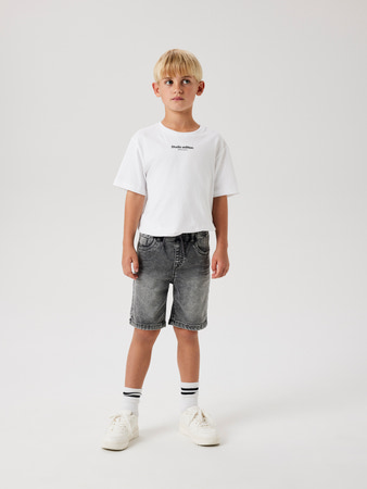 NAME IT Denim Jogger Shorts Ryan Medium Grey