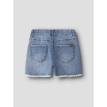 NAME IT Mom Denim Shorts Rose Medium Blue Denim