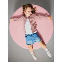 NAME IT Mom Denim Shorts Rose Medium Blue Denim