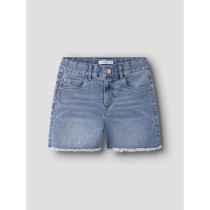 NAME IT Mom Denim Shorts Rose Medium Blue Denim