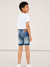 NAME IT Slim Fit Denim Shorts Theo Medium Blue