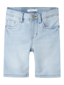 NAME IT Slim Fit Denim Shorts Theo Light Blue