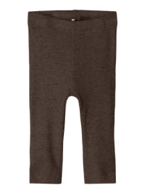 NAME IT Basis Rib Leggings Delicioso Melange
