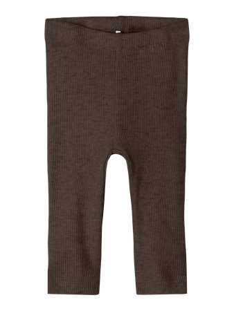 NAME IT Basis Rib Leggings Delicioso Melange
