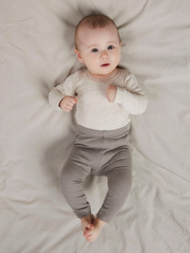 NAME IT Basis Rib Legging Kab Satellite Melange