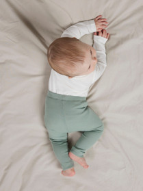 NAME IT Basis Rib Leggings Kab Slate Gray