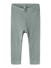 NAME IT Basis Rib Leggings Kab Slate Gray
