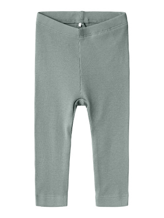 NAME IT Basis Rib Leggings Kab Slate Gray