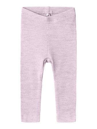 NAME IT Basis Rib Leggings Kab Sweet Dreams Melange