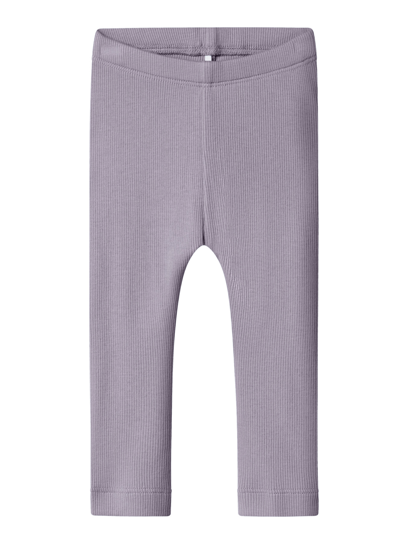 Name It Leggings - Rib - NbnKab - Lavender Gray