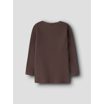 NAME IT Langærmet Bluse Kab French Roast