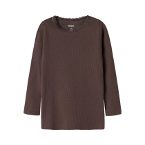 NAME IT Langærmet Bluse Kab French Roast