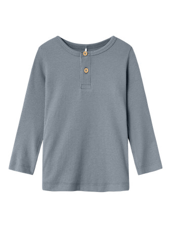 NAME IT Basis Rib Bluse Kab Tradewinds