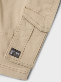 NAME IT Twill Shorts Ryan Oxford Tan