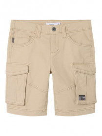 NAME IT Twill Shorts Ryan Oxford Tan