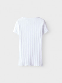 NAME IT T-shirt Noralina Bright White