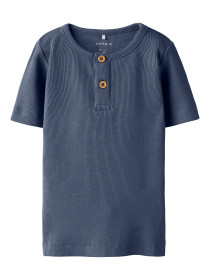 NAME IT Modal T-shirt Kab Vintage Indigo Melange