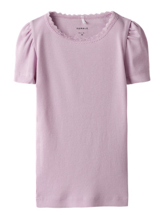 NAME IT Modal T-Shirt Kab Winsome Orchid