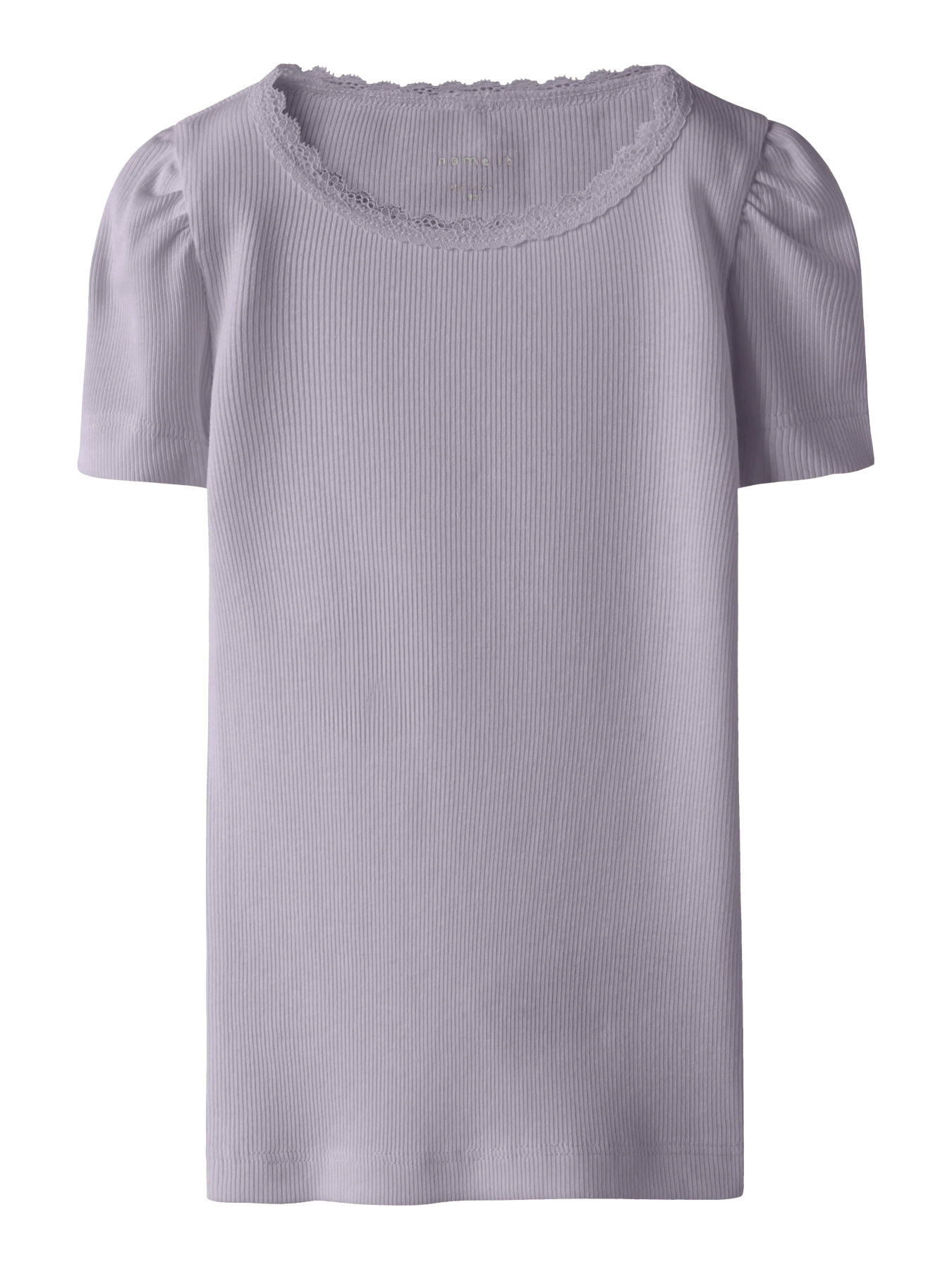 NAME IT Kab T-shirt Lavender Gray billede