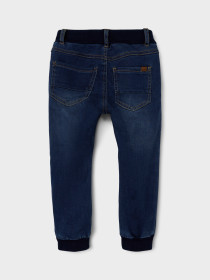 NAME IT Baggy Round Jeans Ben Dark Blue Denim