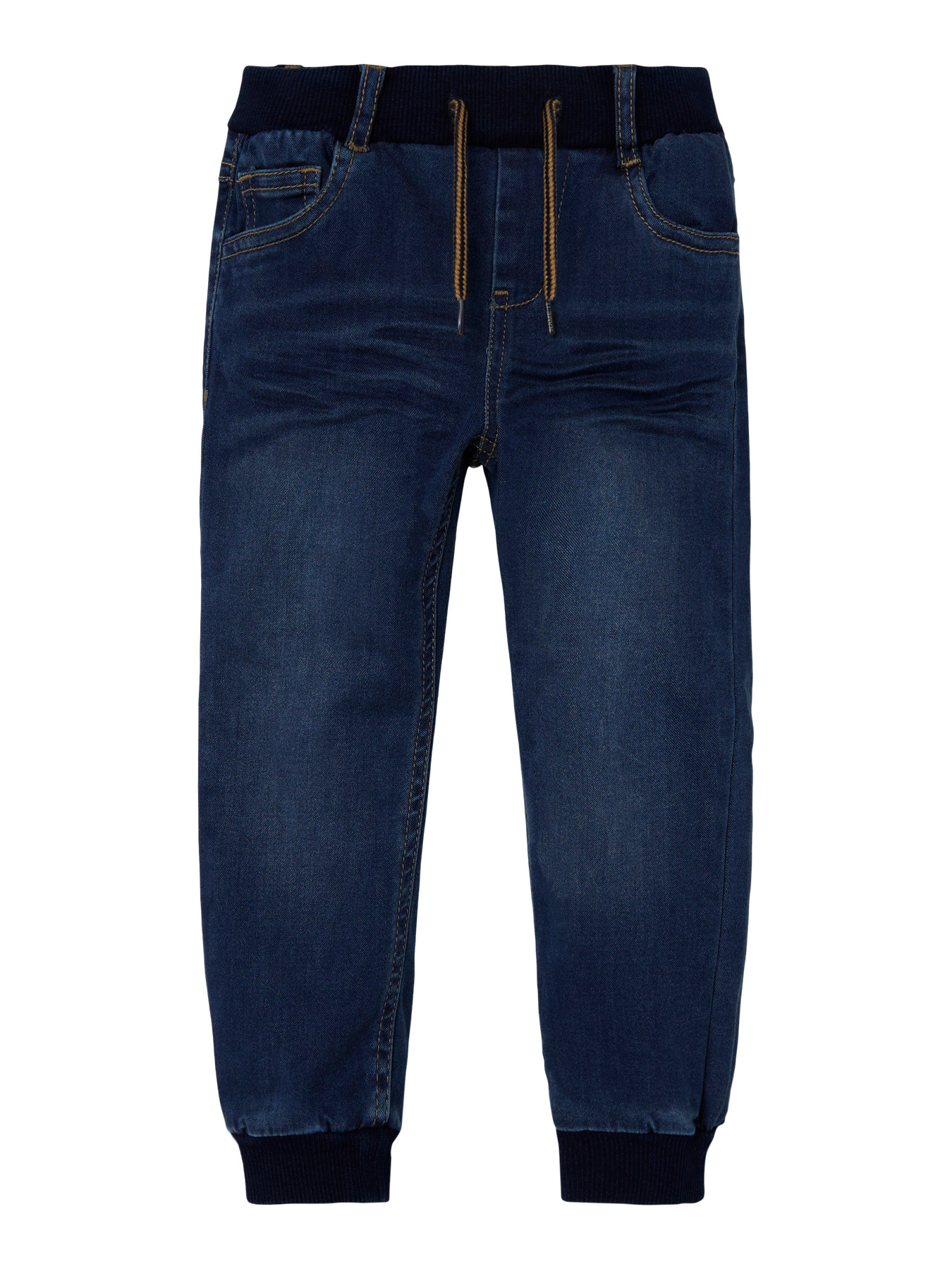 NAME IT Baggy Round Jeans Ben Dark Blue Denim