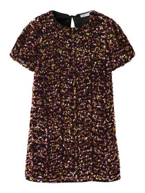 NAME IT Paillet Kjole Runica Gold Colour