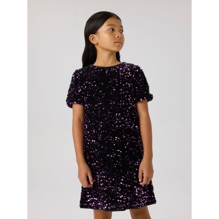 NAME IT Paillet Kjole Runica Byzantium
