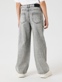 NAME IT Wide Jeans Rose Light Grey Denim