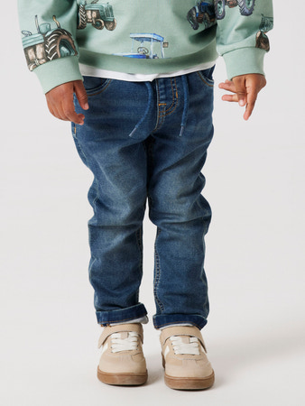 NAME IT Sweat Jeans Ryan Vintage Dark Blue Denim billede