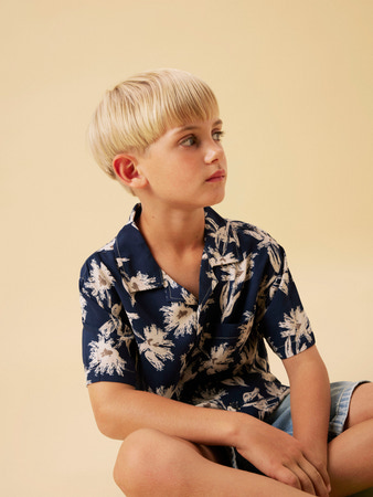 NAME IT Kortærmet Skjorte Ferane Walnut