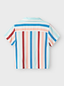 NAME IT Kortærmet Skjorte Ferane Bright White Multi