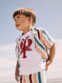 NAME IT Kortærmet Skjorte Ferane Bright White Multi