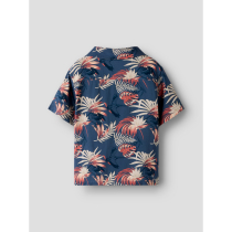 NAME IT Skjorte Ferane Vintage Indigo Pelican