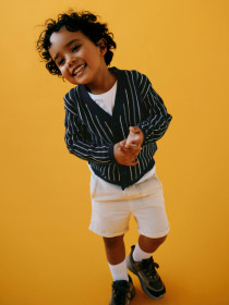 NAME IT Shorts Faher Peyote Melange