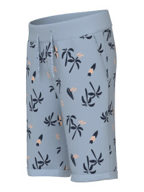 NAME IT Shorts Vermo Blue Fog Palm Surf