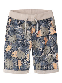 NAME IT Shorts Vermo Chateau Gray Leafs