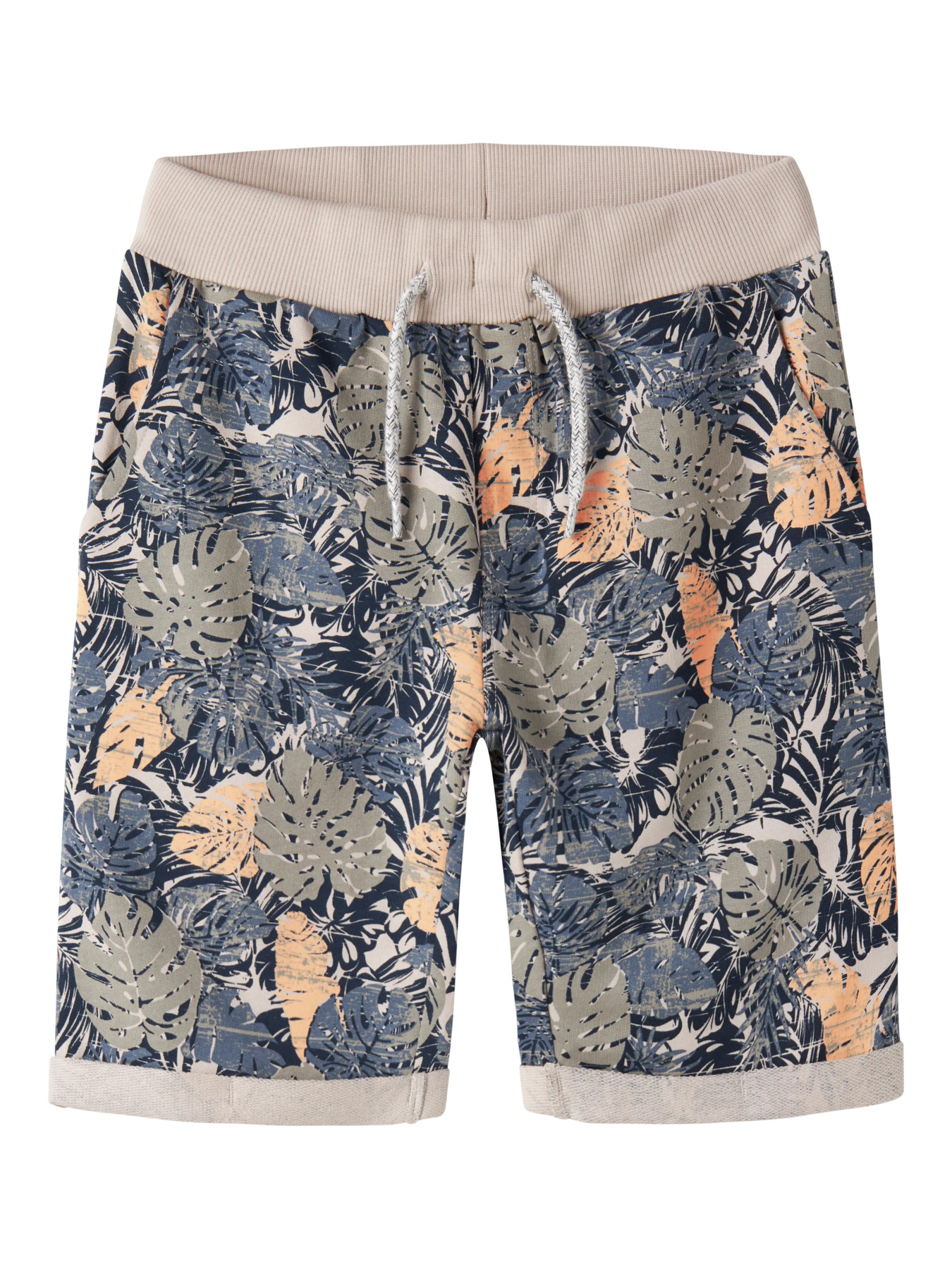 NAME IT Shorts Vermo Chateau Gray Leafs